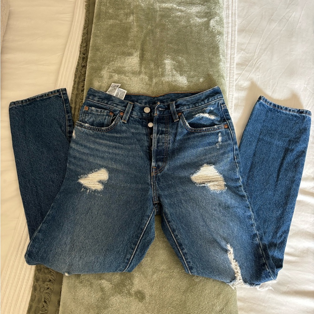 Levi Wedgie Fit Straight Leg Jeans